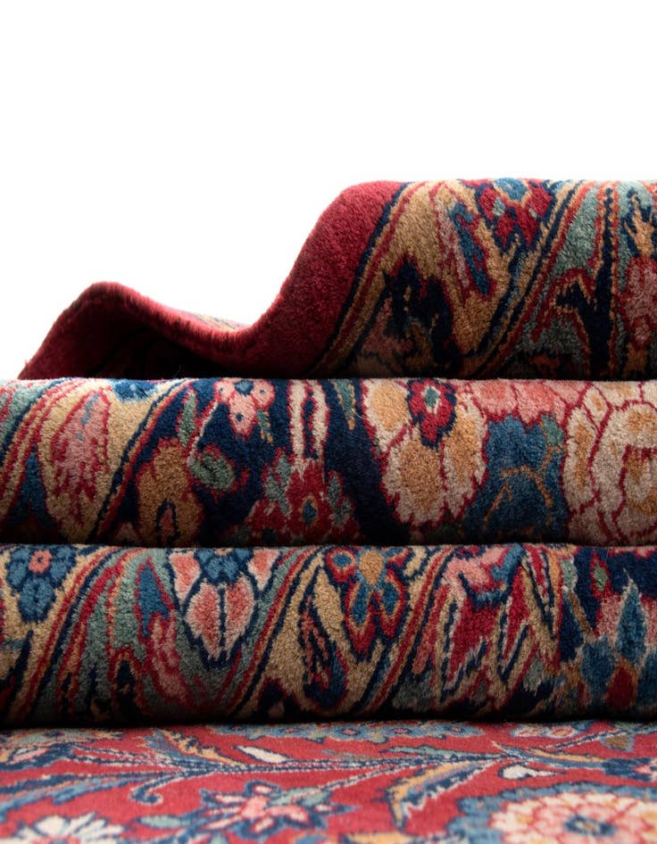 Detail image of  10' 6 x 13' 6 Kashan Rug