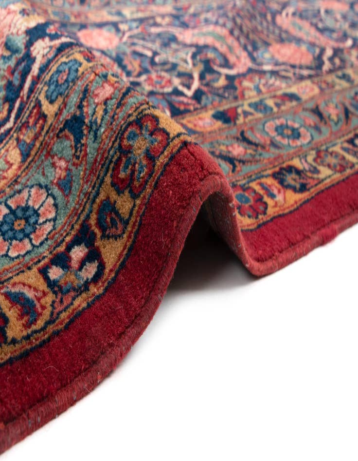 Detail image of  10' 6 x 13' 6 Kashan Rug