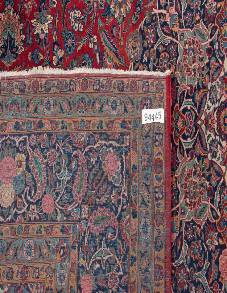 Detail image of  10' 6 x 13' 6 Kashan Rug