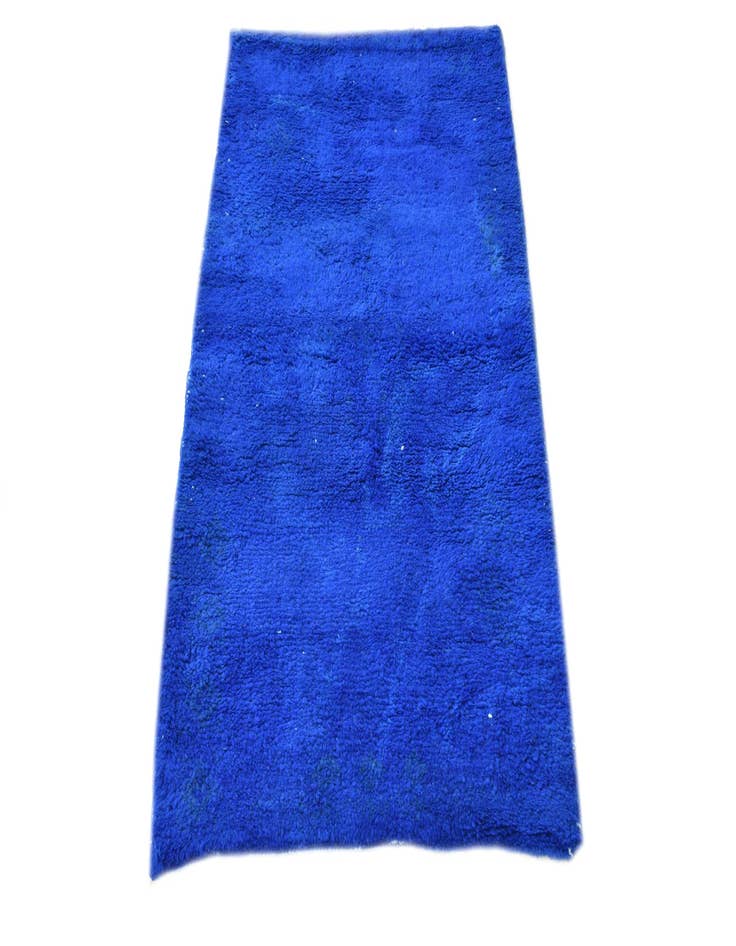 Detail image of  2' 5 x 4' 5  Hand Knotted Kashkuli Gabbeh Wool Rug