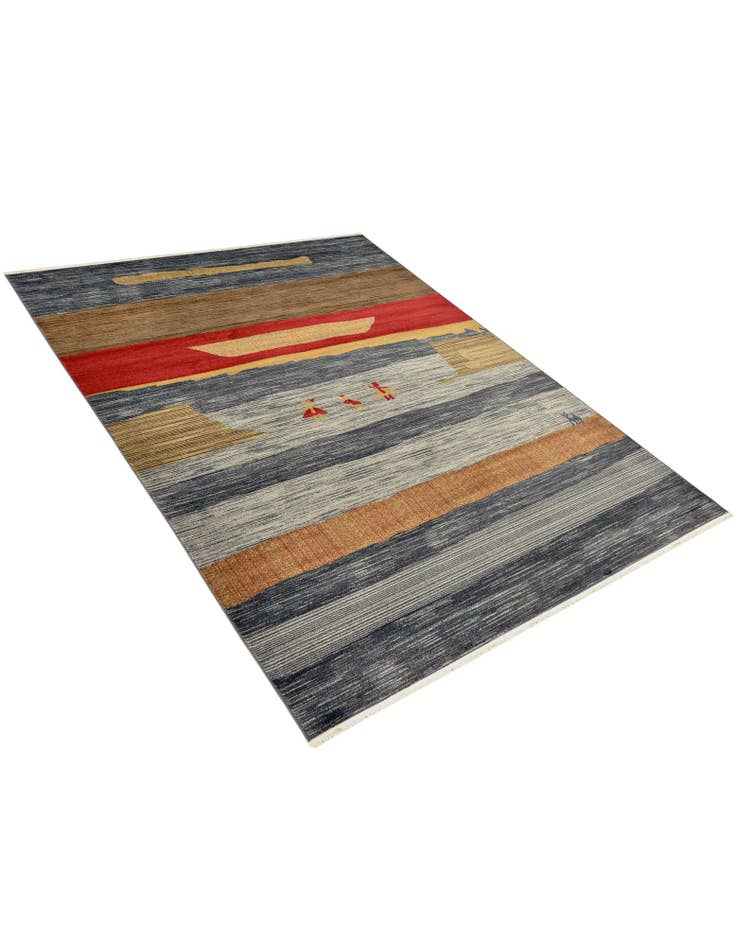 Detail image of  8' x 11' Kashkuli Gabbeh Rug