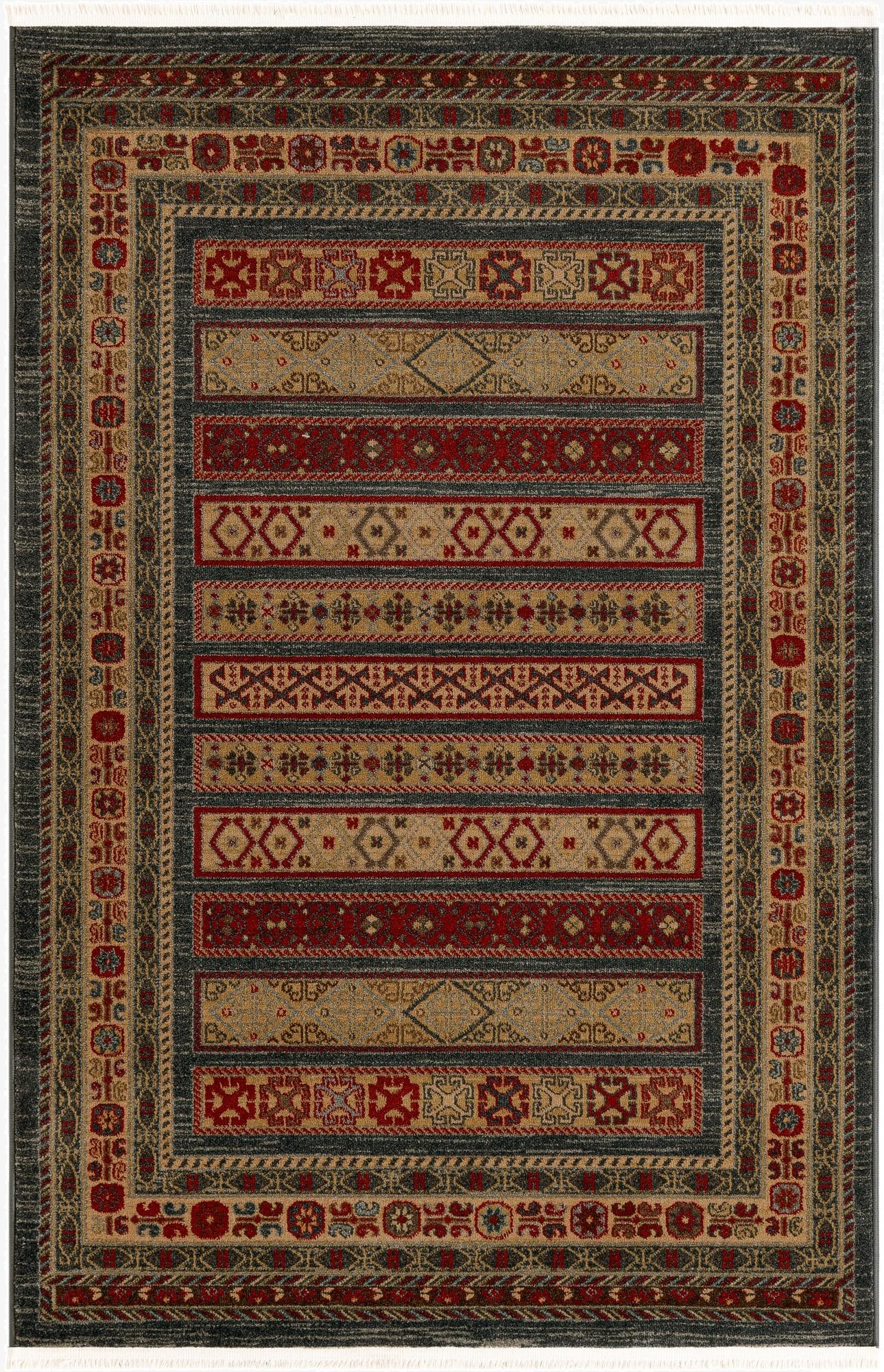  4' x 6' Kashkuli Gabbeh Rug