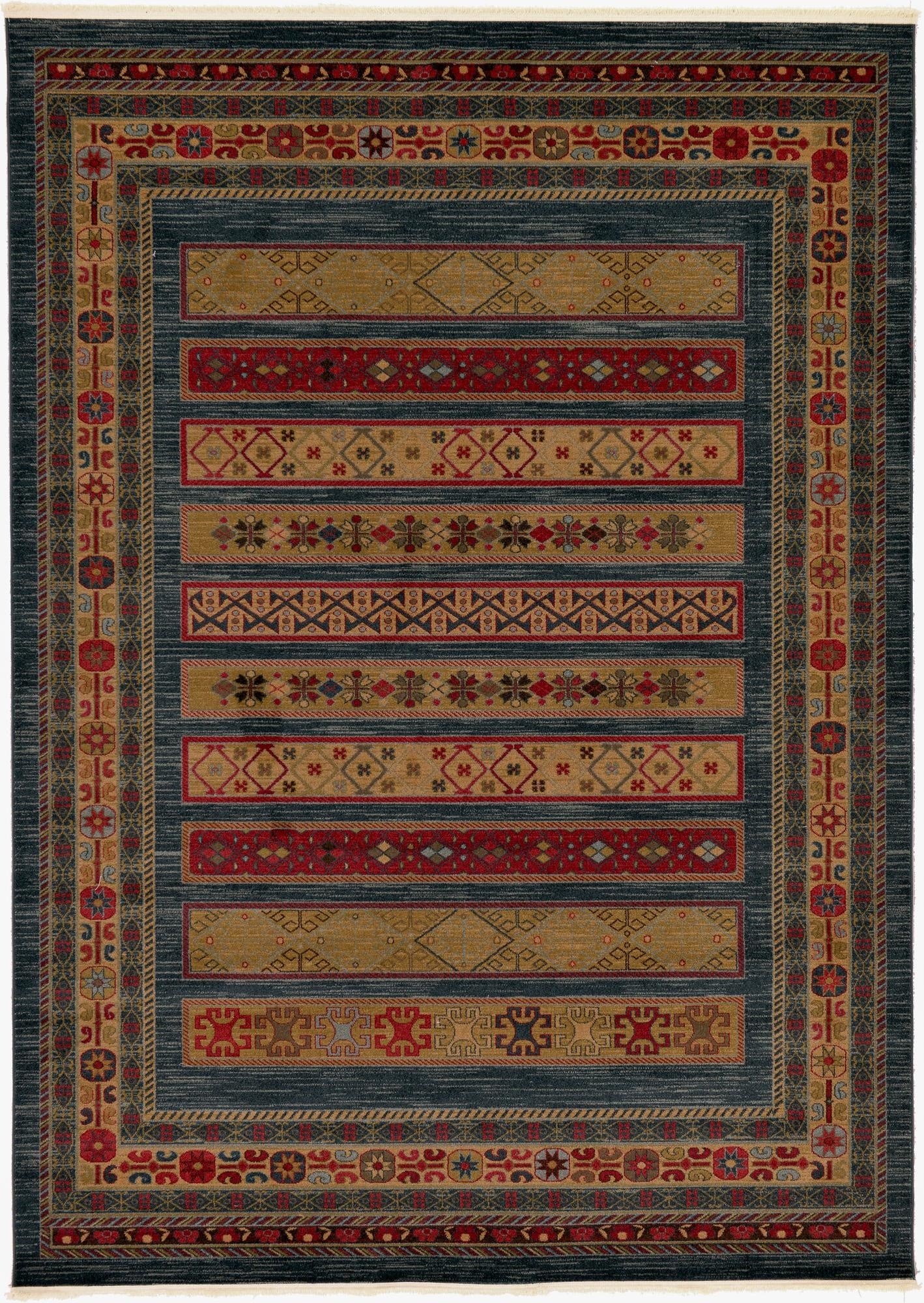  8' x 11' Kashkuli Gabbeh Rug