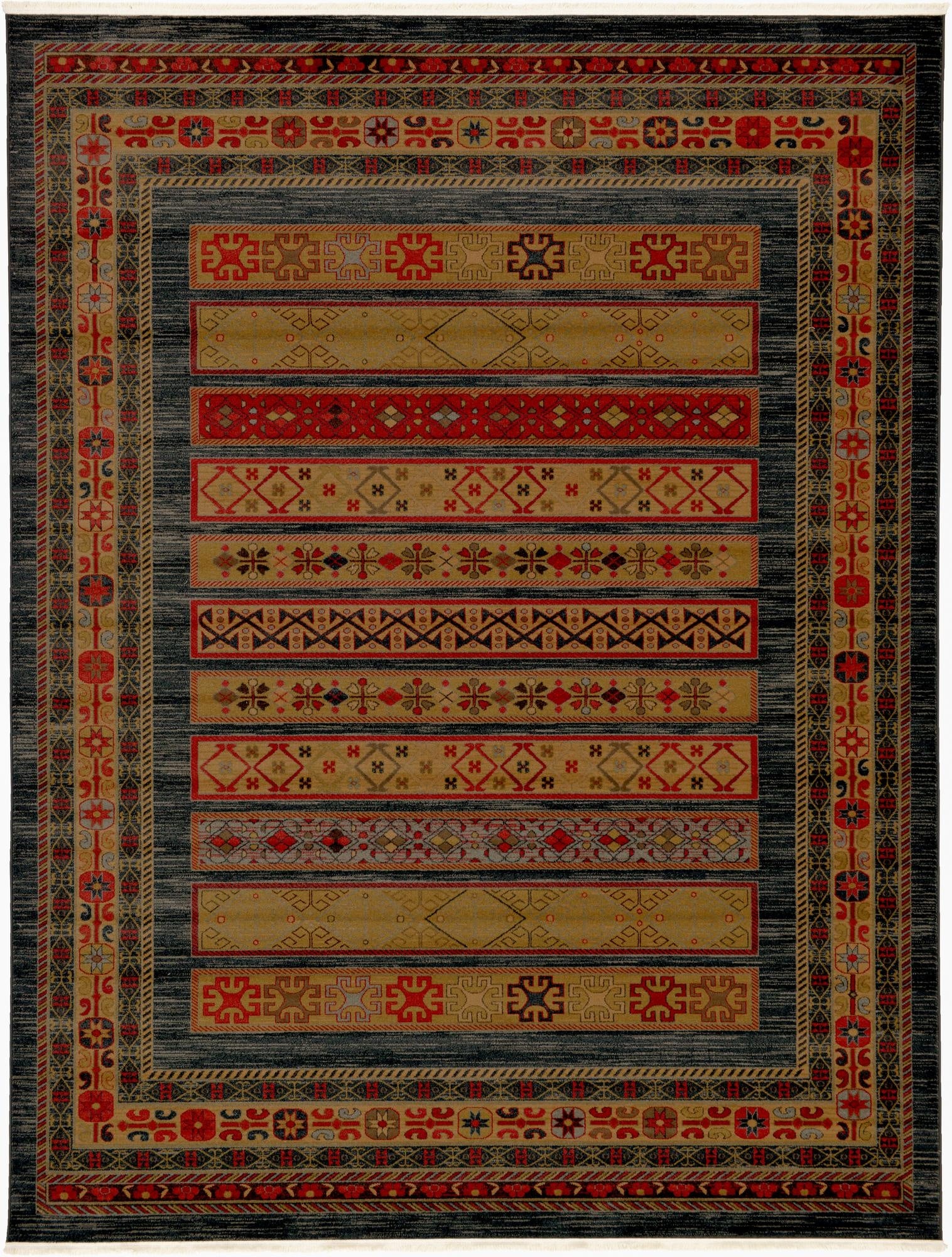  9' x 12' Kashkuli Gabbeh Rug
