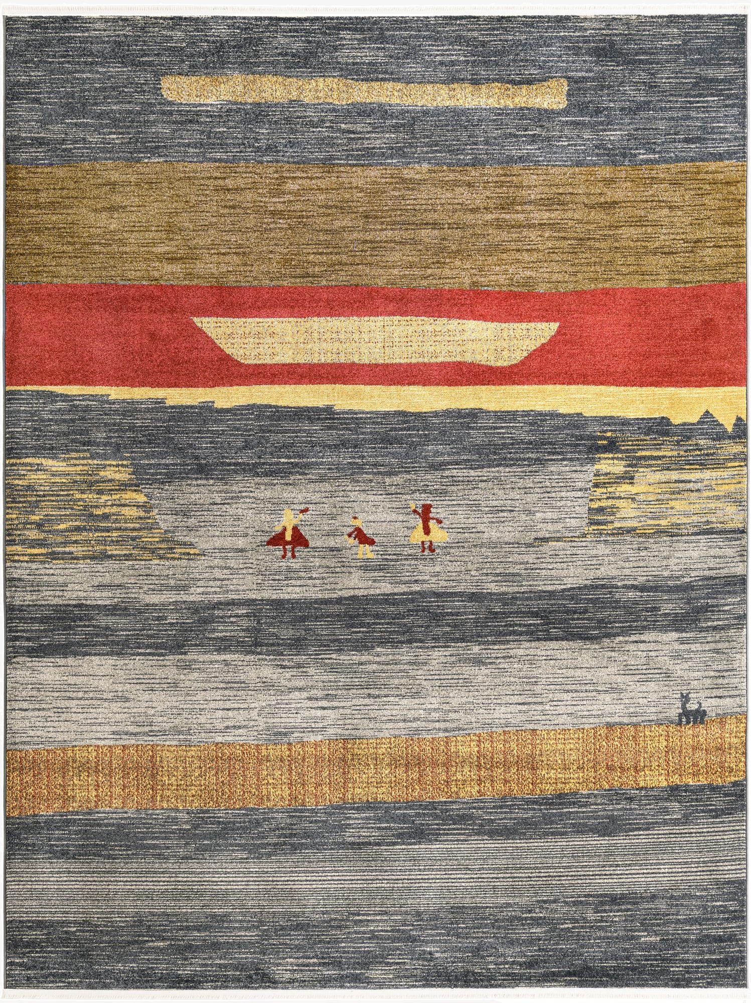  8' x 10' Kashkuli Gabbeh Rug