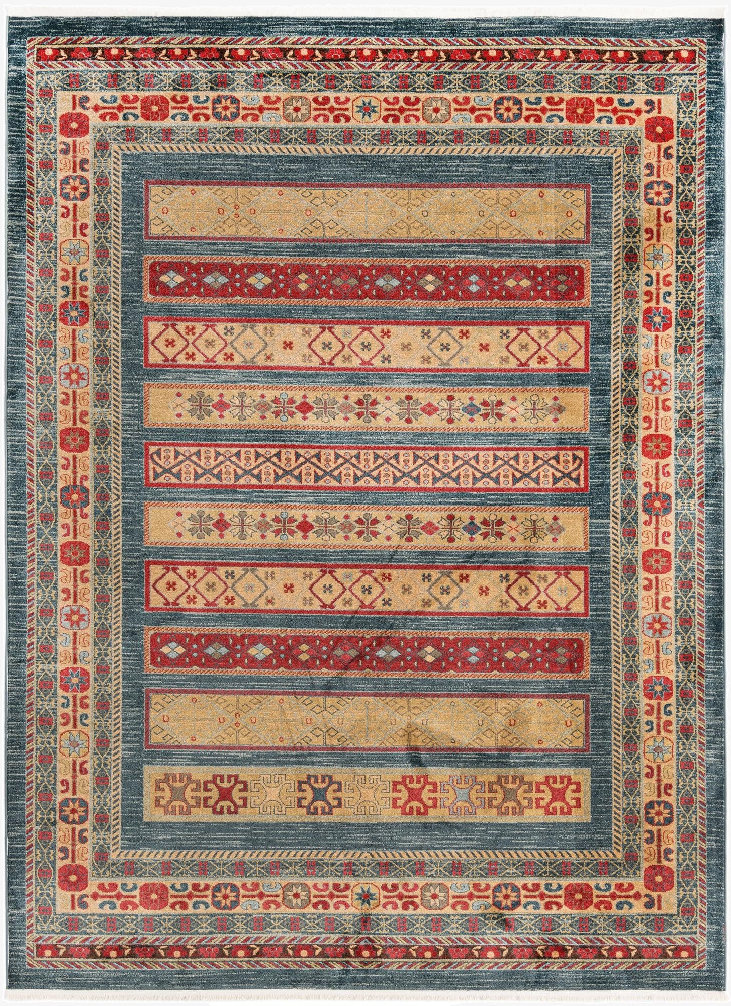  8' x 11' Kashkuli Gabbeh Rug