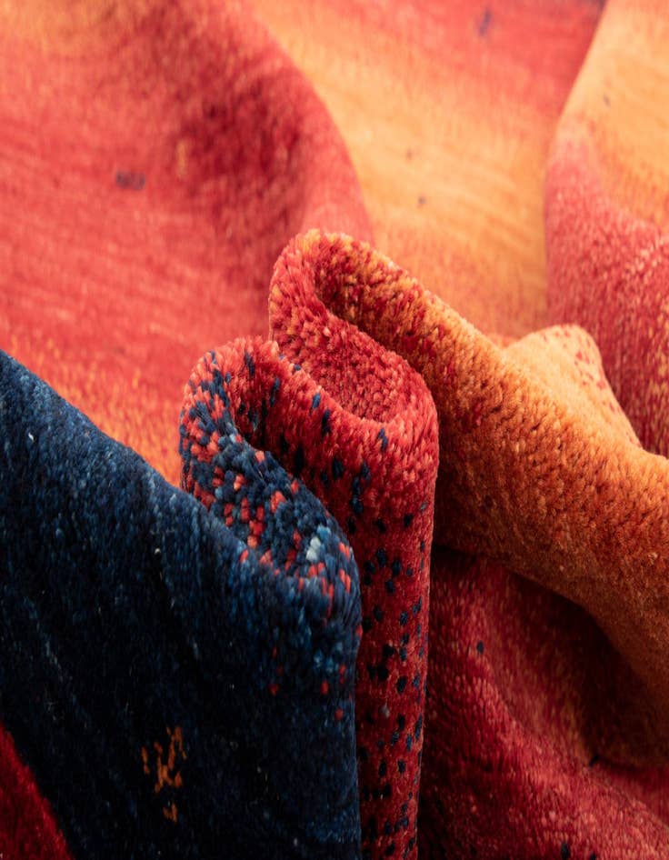 Detail image of  5' 1 x 6' 11  Hand Knotted Kashkuli Persian Rug