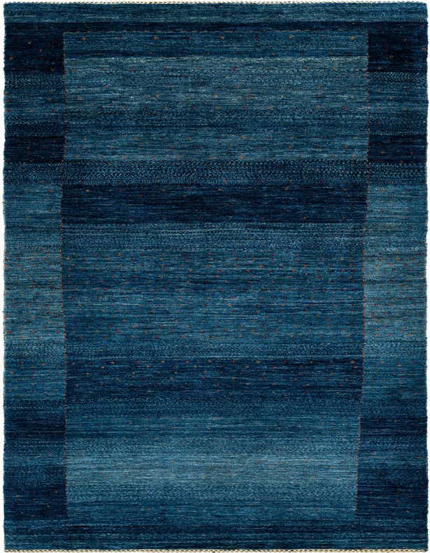 Primary image  2' 10 x 9' 3  Hand Knotted Kashkuli Rug
