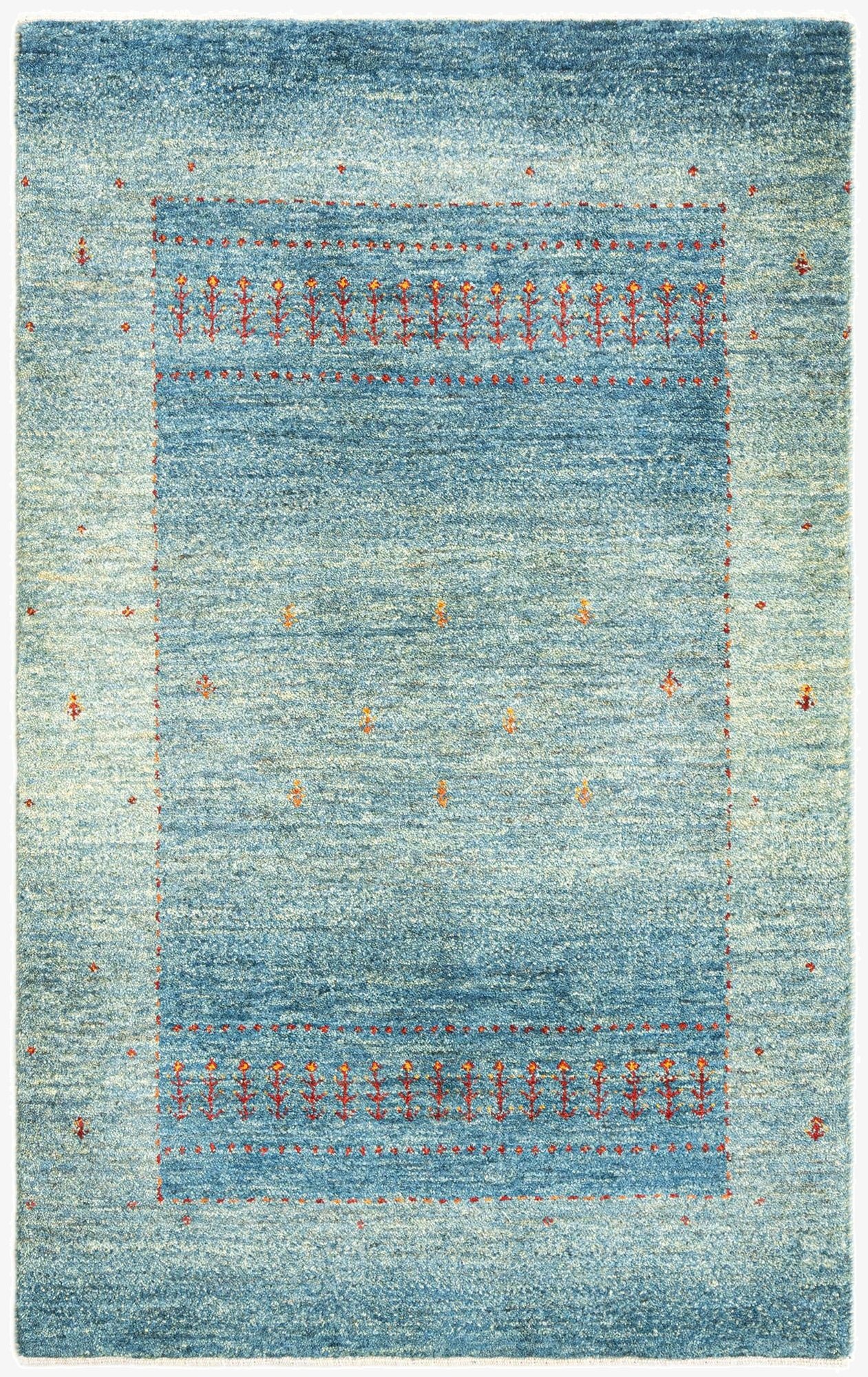  2' 7 x 4' 3 Kashkuli Wool Rug