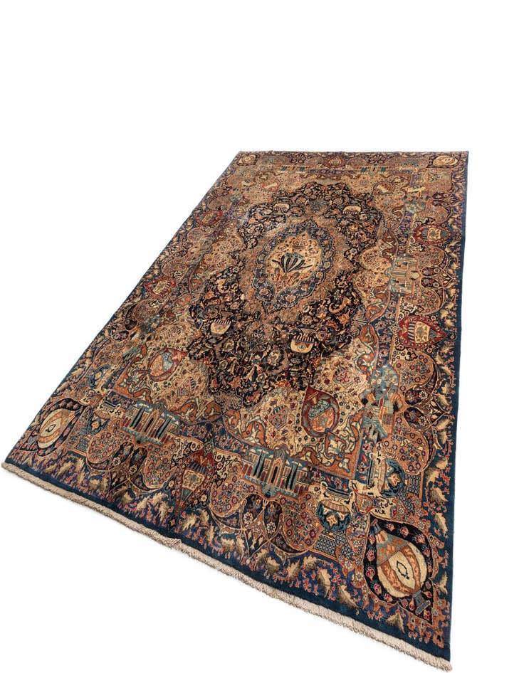 Detail image of  10' 1 x 12' 10 Kashmar Wool Rug