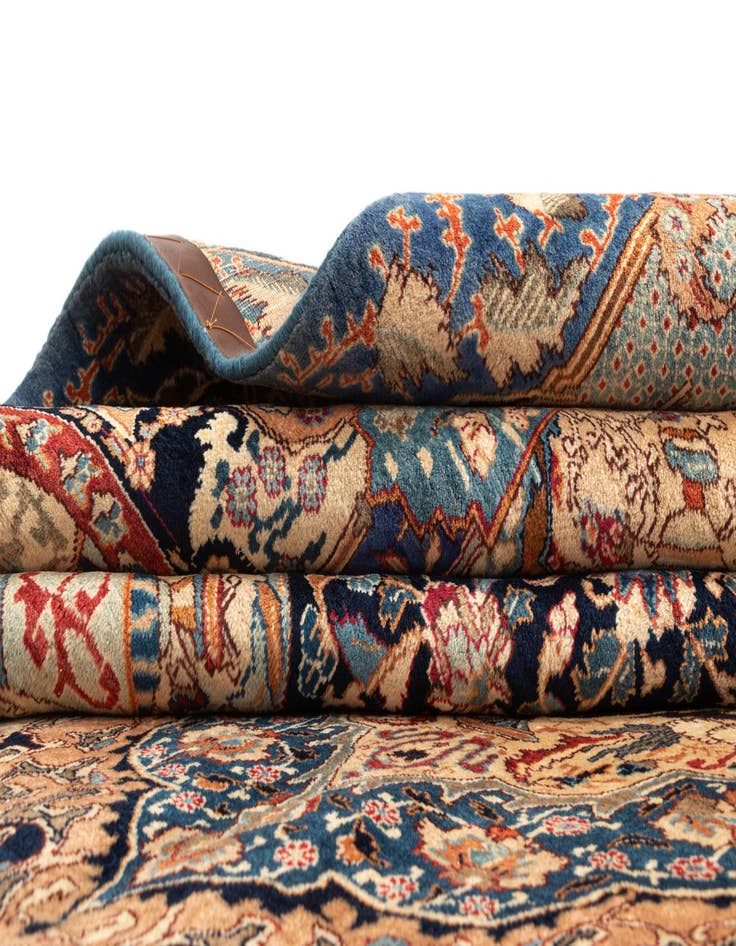 Detail image of  10' 1 x 12' 10 Kashmar Wool Rug