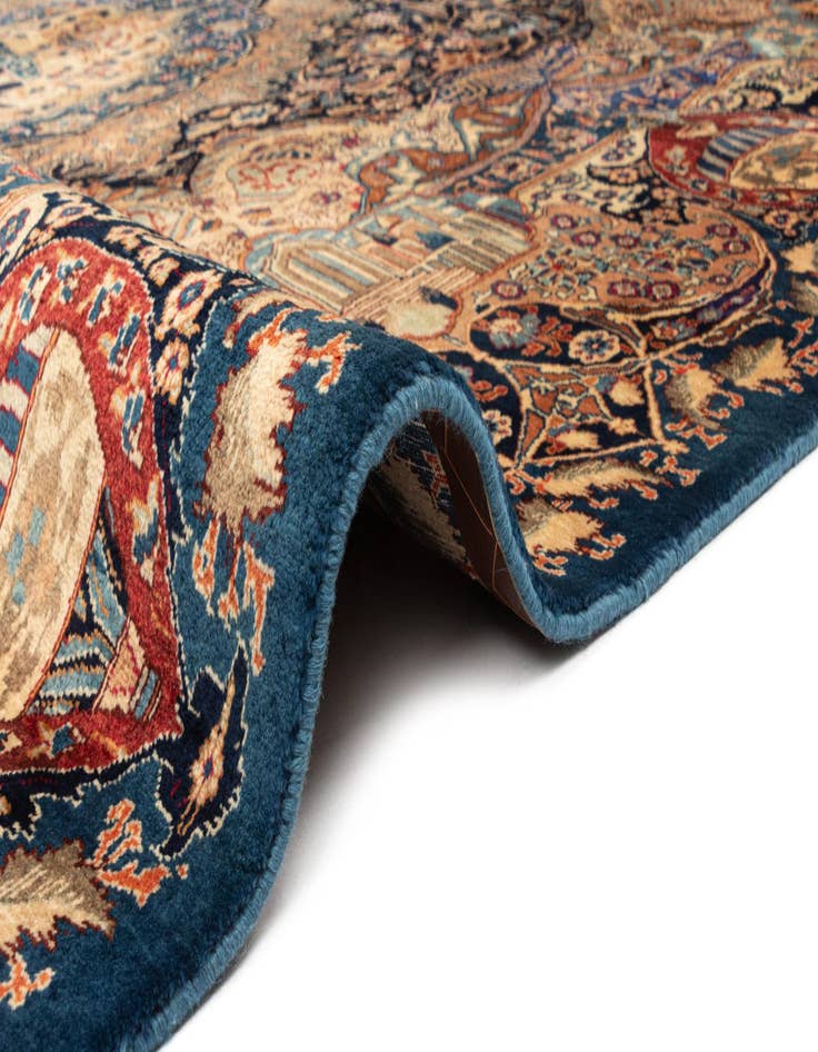 Detail image of  10' 1 x 12' 10 Kashmar Wool Rug