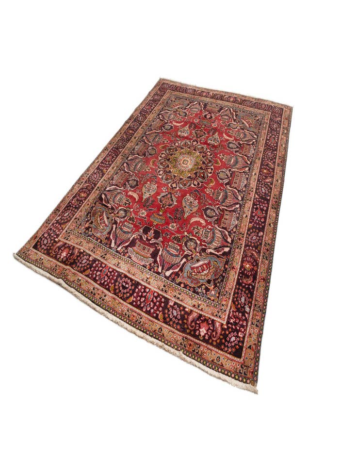 Detail image of  7' 11 x 11' Kashmar Wool Rug