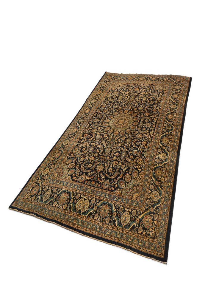 Detail image of  8' 2 x 11' 9 Kashmar Wool Rug