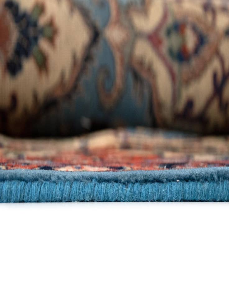 Detail image of  6' 8 x 9' 6  Hand Knotted Kashmar Persian Wool Rug