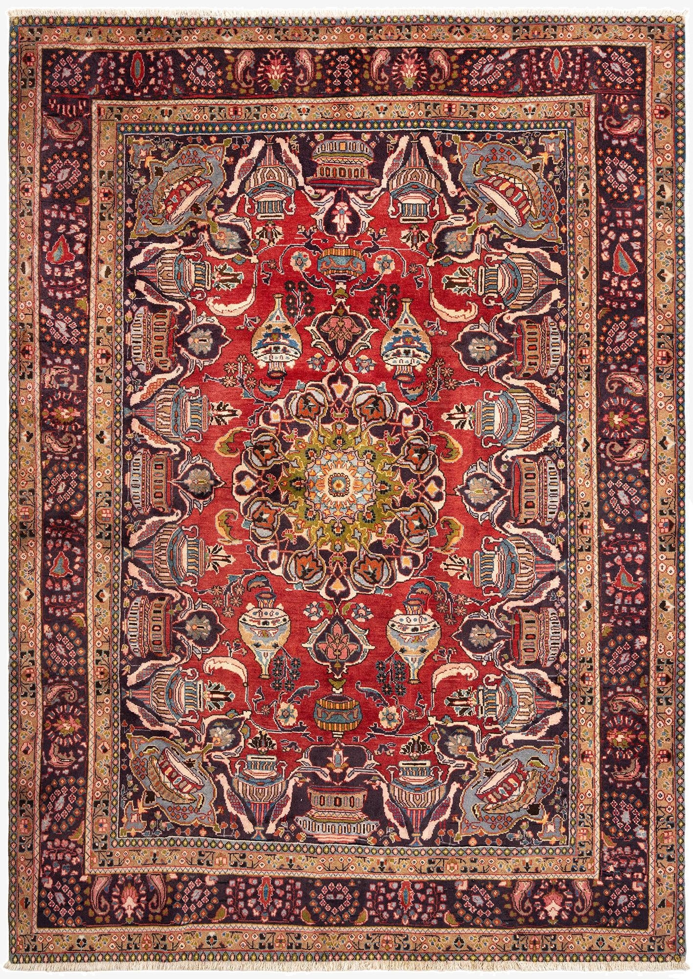  7' 11 x 11' Kashmar Wool Rug