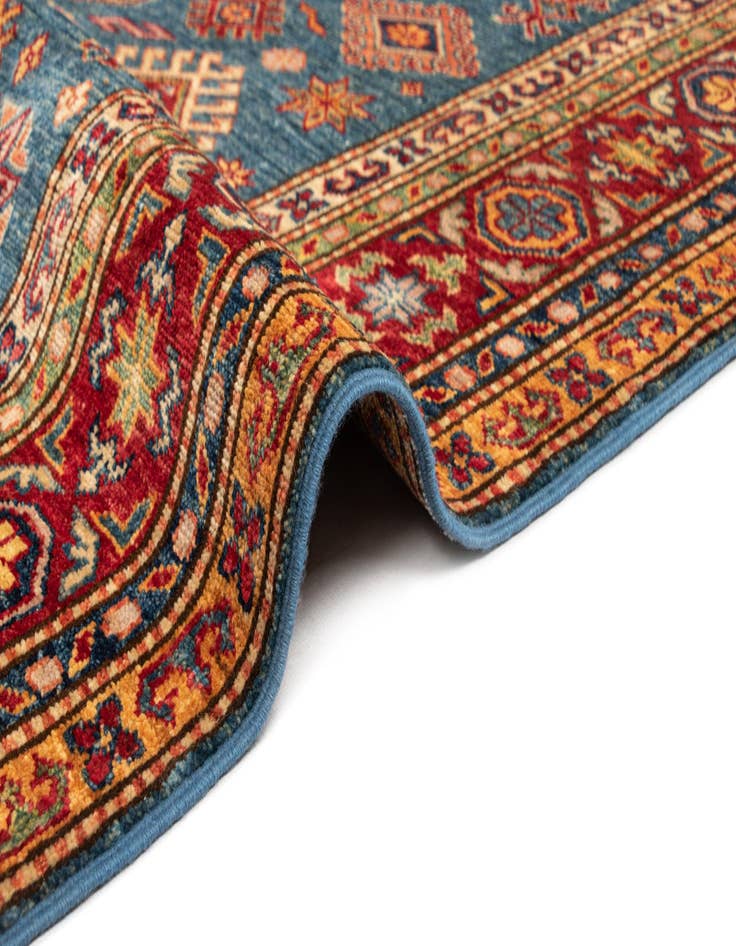 Detail image of  5' x 6' 8 Kazak Wool Rug