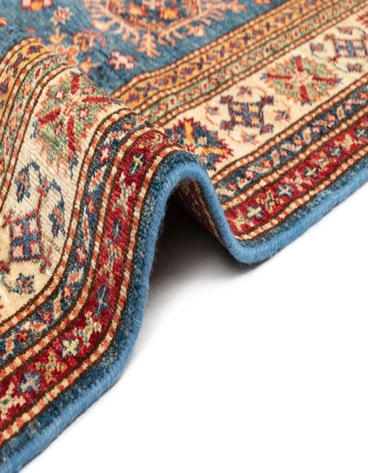 Detail image of  4' 11 x 6' 6 Kazak Wool Rug