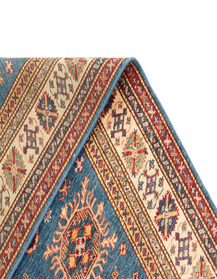 Detail image of  4' 11 x 6' 6 Kazak Wool Rug