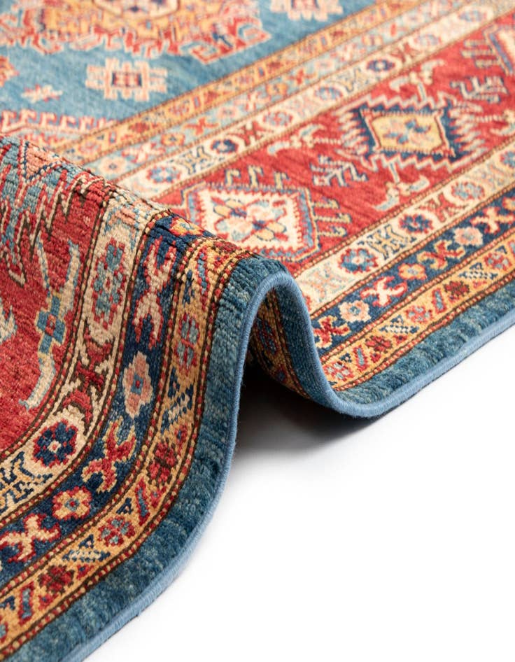 Detail image of  7' 10 x 9' 11 Kazak Wool Rug