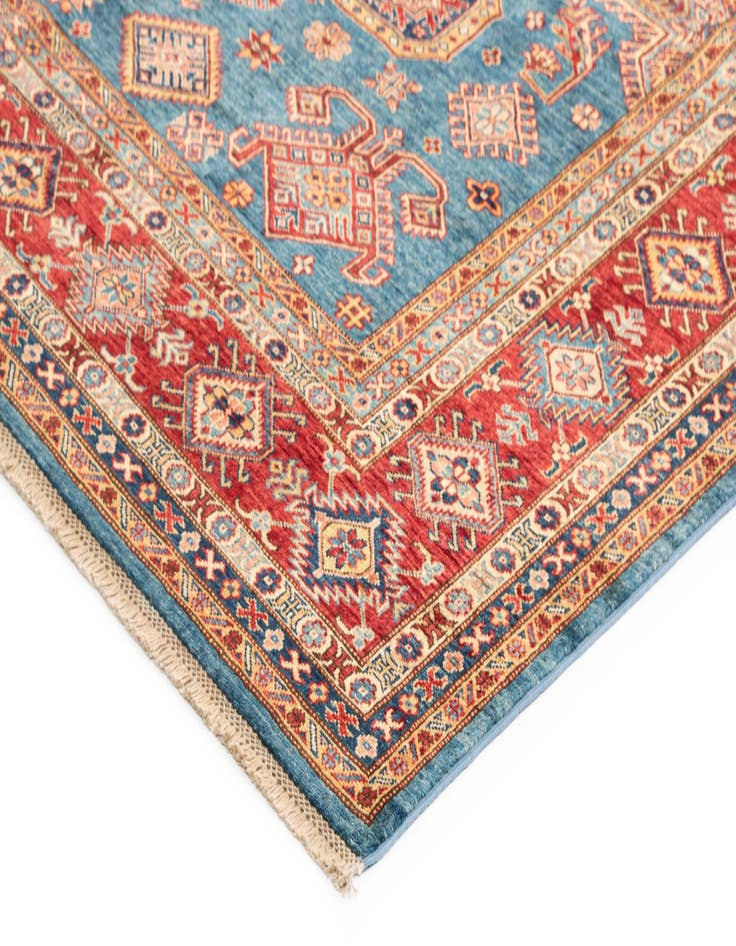Detail image of  7' 10 x 9' 11 Kazak Wool Rug