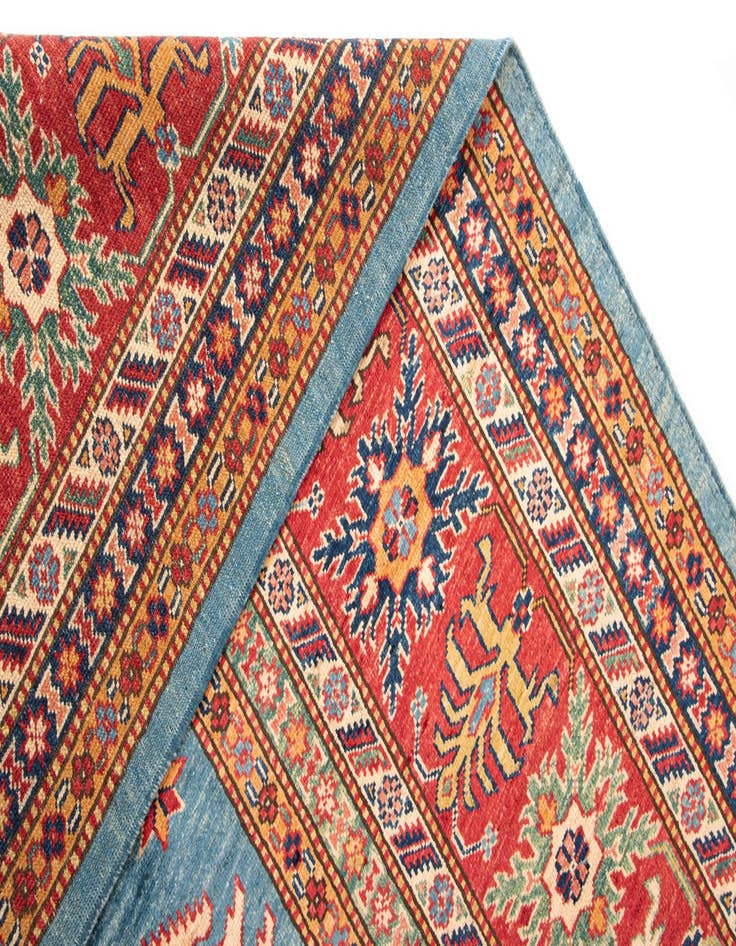 Detail image of  9' 2 x 12' Kazak Wool Rug