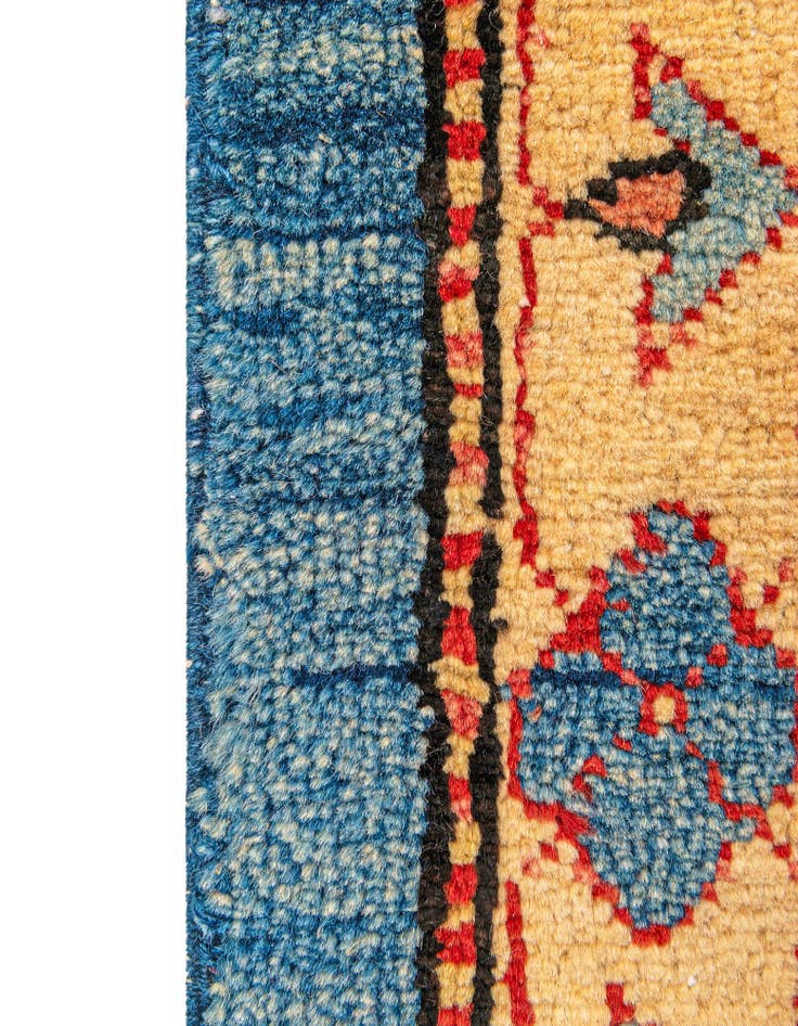 Detail image of  9' x 12' 1  Hand Knotted Kazak Wool Rug