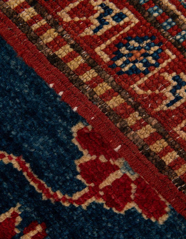 Detail image of  3' 9 x 5' 6  Hand Knotted Kazak Wool Rug