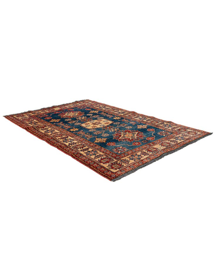 Detail image of  3' 9 x 5' 6  Hand Knotted Kazak Wool Rug