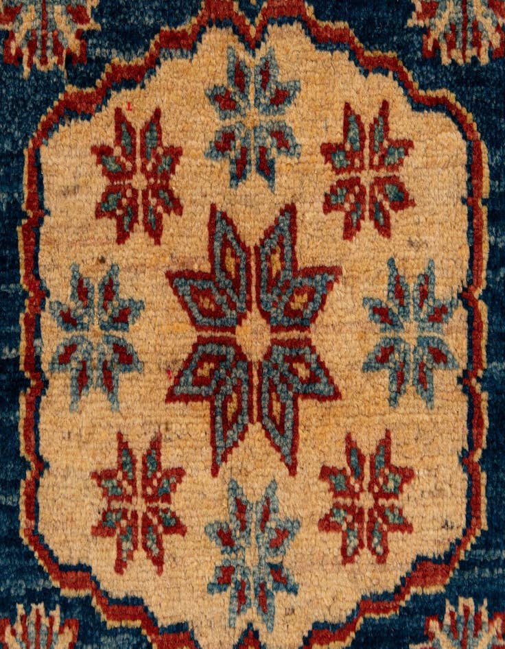 Detail image of  3' 9 x 5' 6  Hand Knotted Kazak Wool Rug