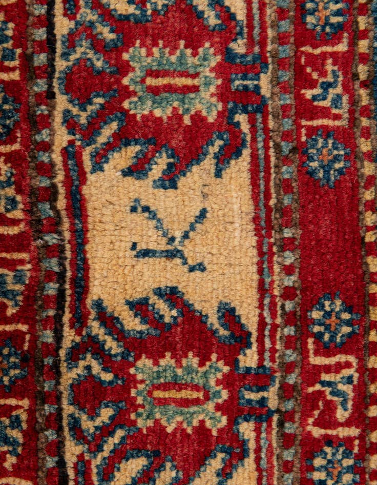 Detail image of  3' 9 x 5' 6  Hand Knotted Kazak Wool Rug