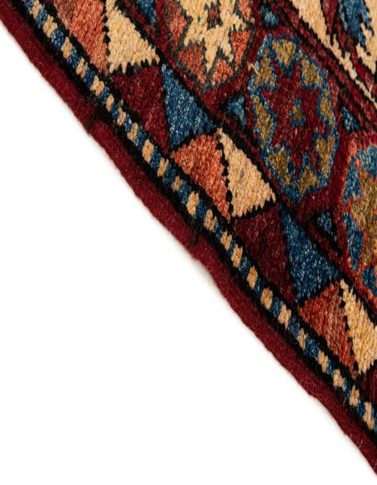 Detail image of  5' 3 x 6' 6  Hand Knotted Kazak Wool Rug