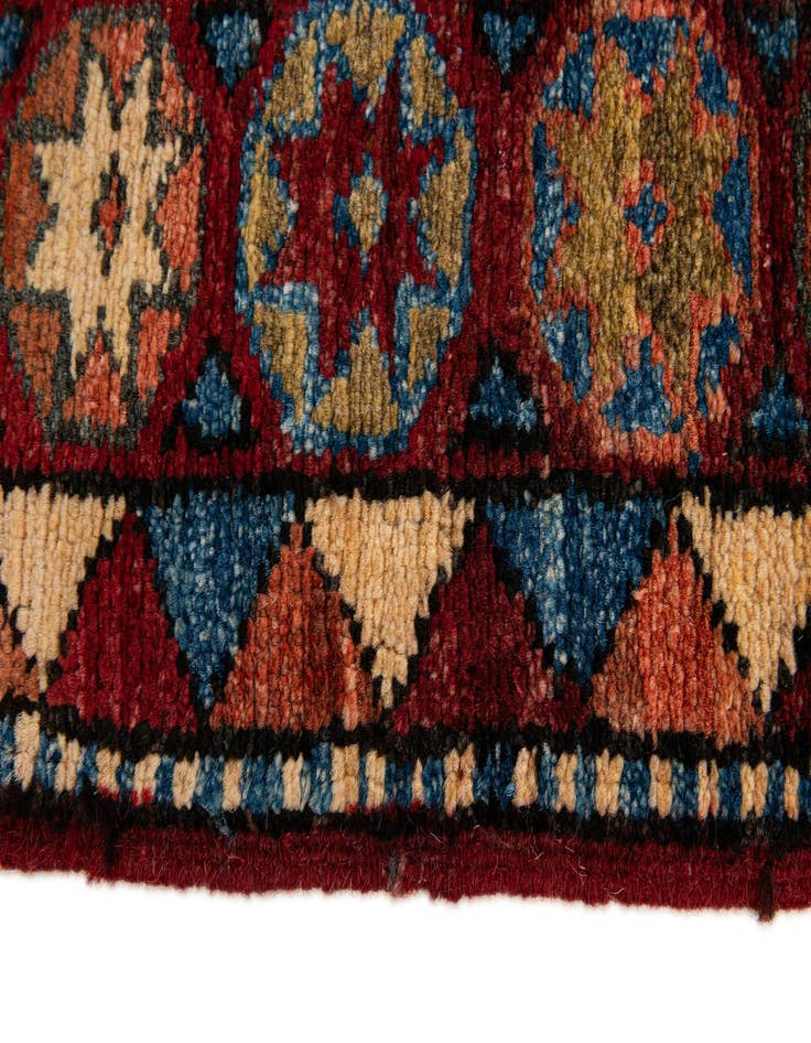 Detail image of  5' 3 x 6' 6  Hand Knotted Kazak Wool Rug