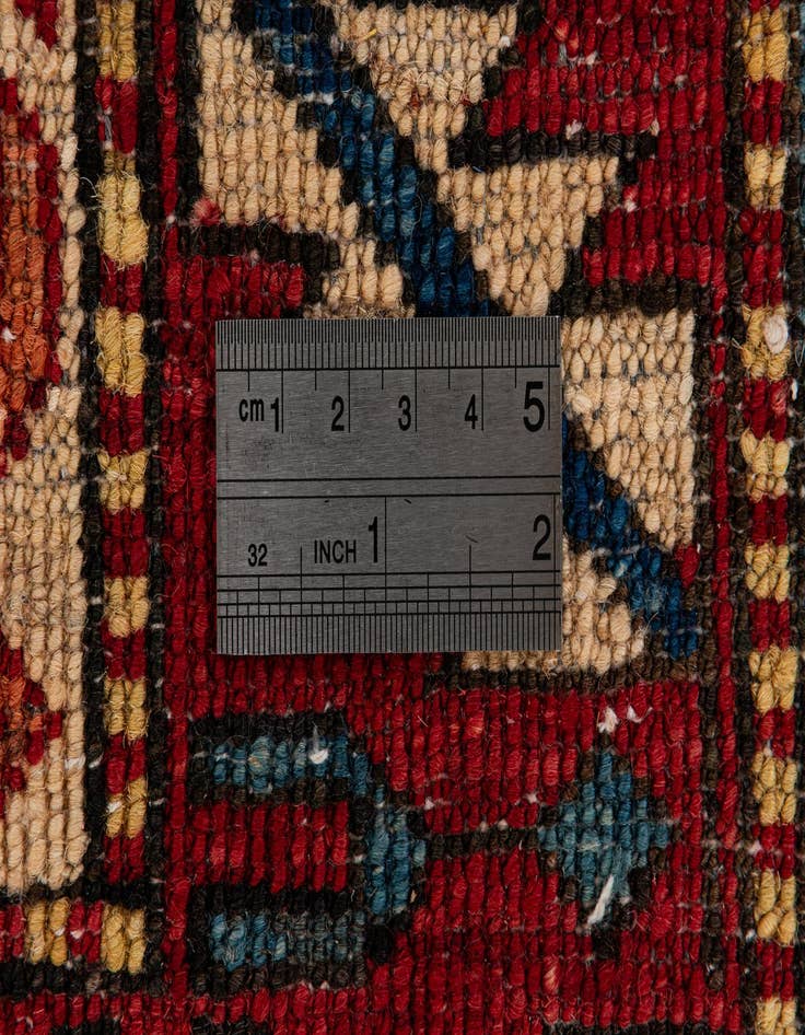 Detail image of  3' 11 x 6'  Hand Knotted Kazak Wool Rug