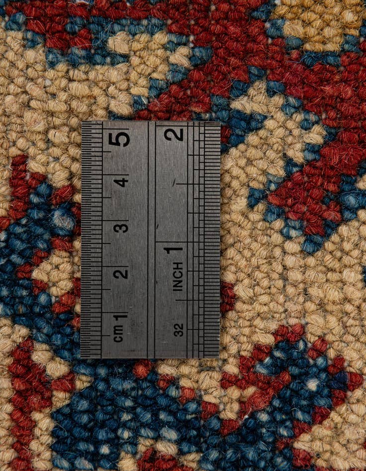 Detail image of  3' 9 x 5' 7  Hand Knotted Kazak Wool Rug