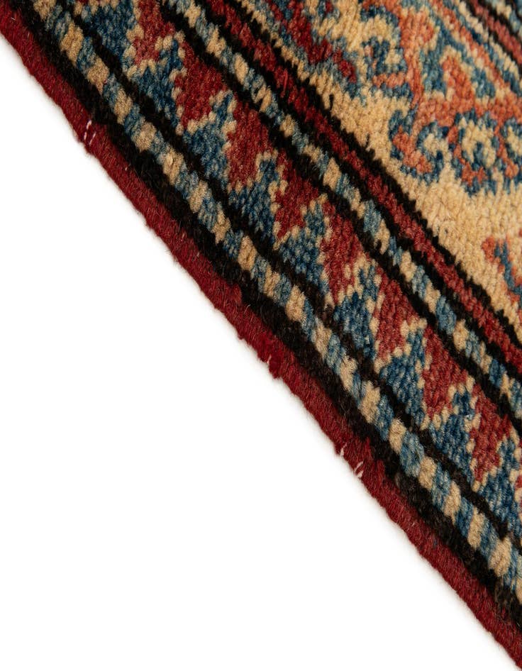 Detail image of  3' 9 x 5' 7  Hand Knotted Kazak Wool Rug