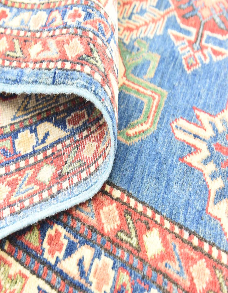 Detail image of 5' x 6' 8 Hand Knotted Kazak Oriental Rug