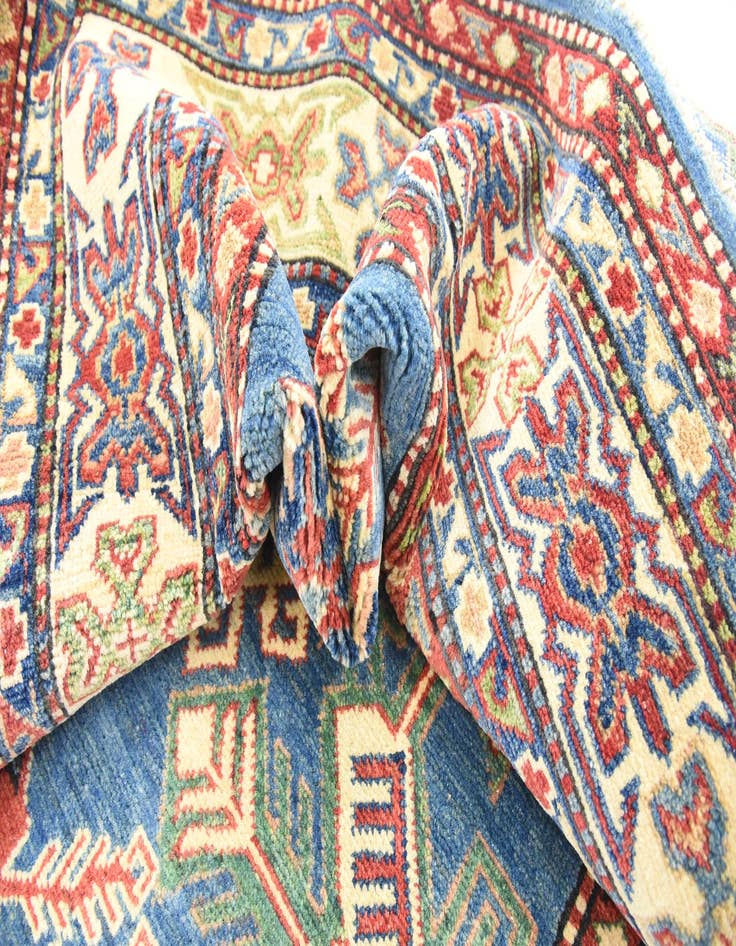 Detail image of 5' x 6' 8 Hand Knotted Kazak Oriental Rug