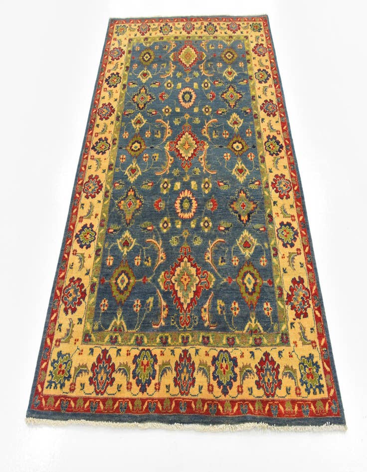 Detail image of  5' 2 x 6' 10  Hand Knotted Kazak Rug