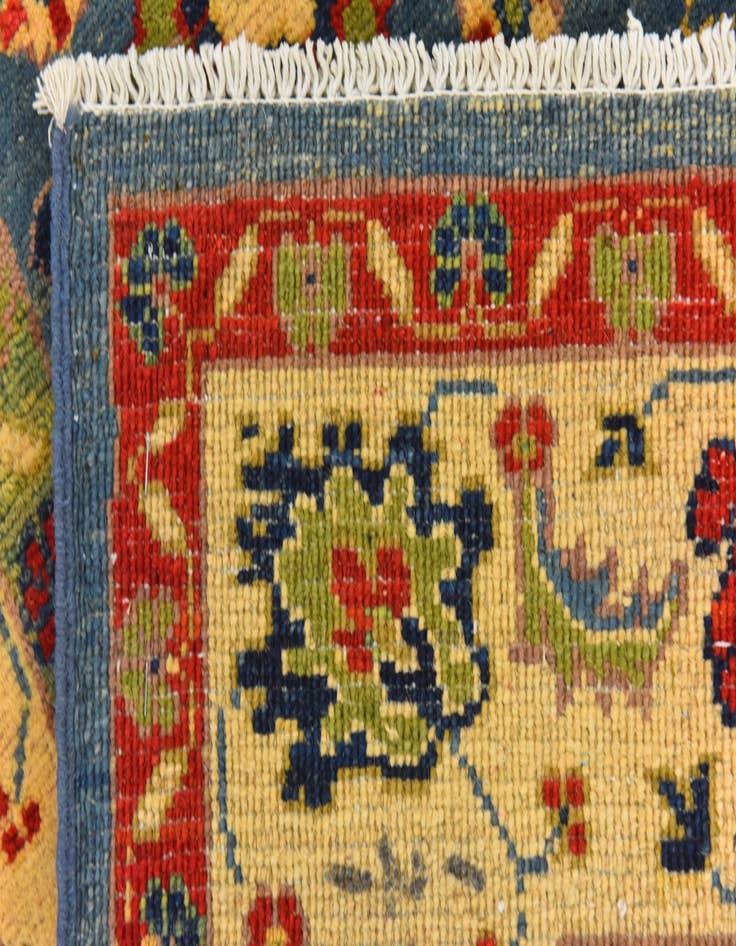 Detail image of  5' 2 x 6' 10  Hand Knotted Kazak Rug