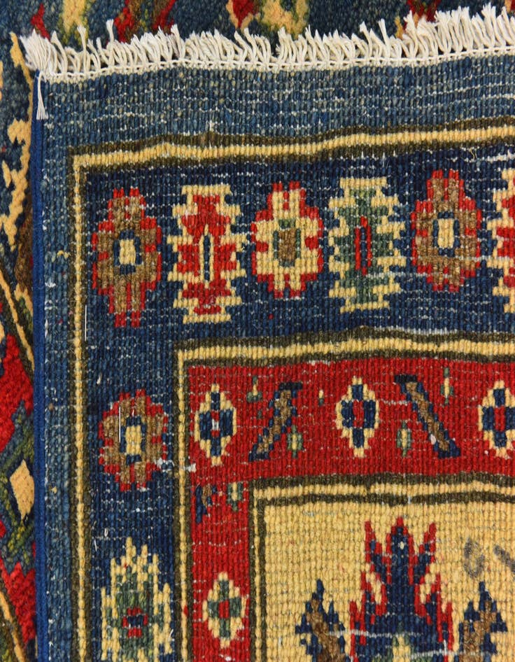 Detail image of  6' 7 x 9' 3  Hand Knotted Kazak Rug