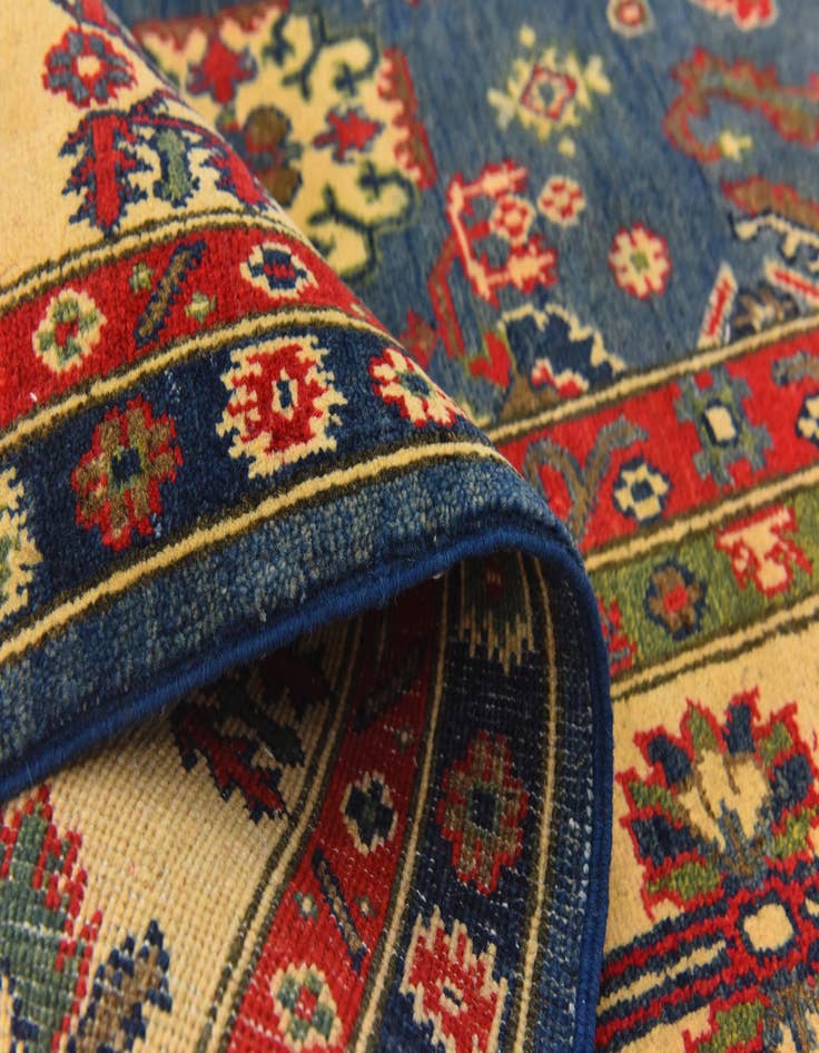 Detail image of  6' 7 x 9' 3  Hand Knotted Kazak Rug