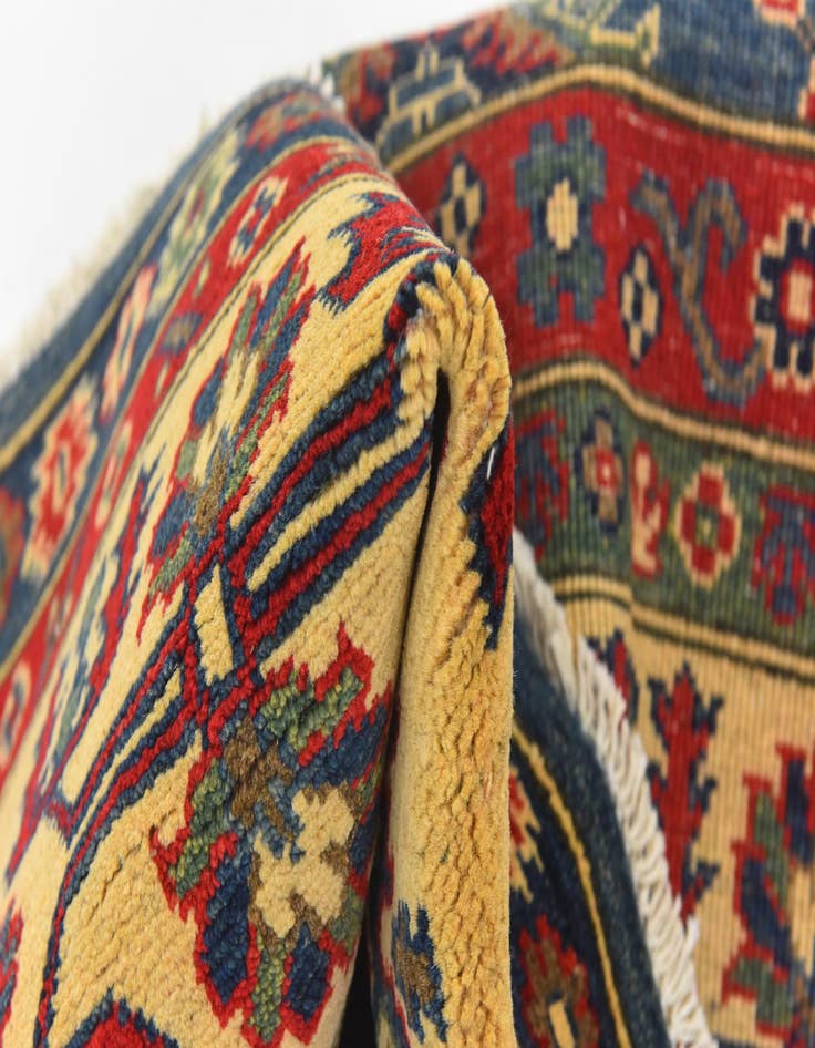 Detail image of  6' 7 x 9' 3  Hand Knotted Kazak Rug