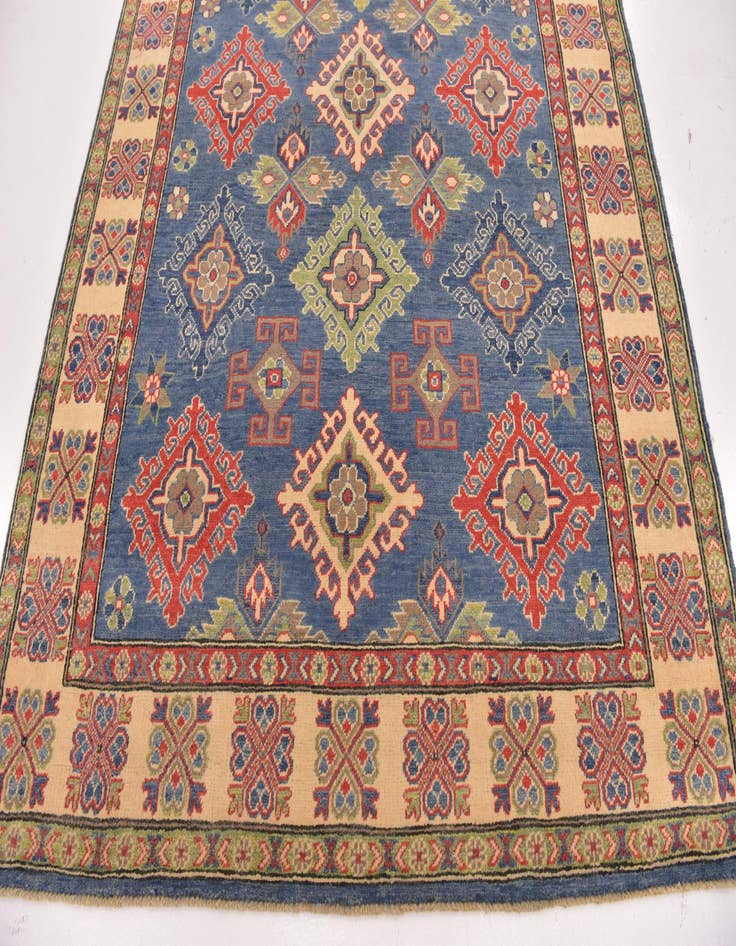 Detail image of  5' 7 x 7' 8  Hand Knotted Kazak Rug