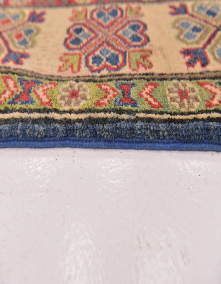 Detail image of  5' 7 x 7' 8  Hand Knotted Kazak Rug