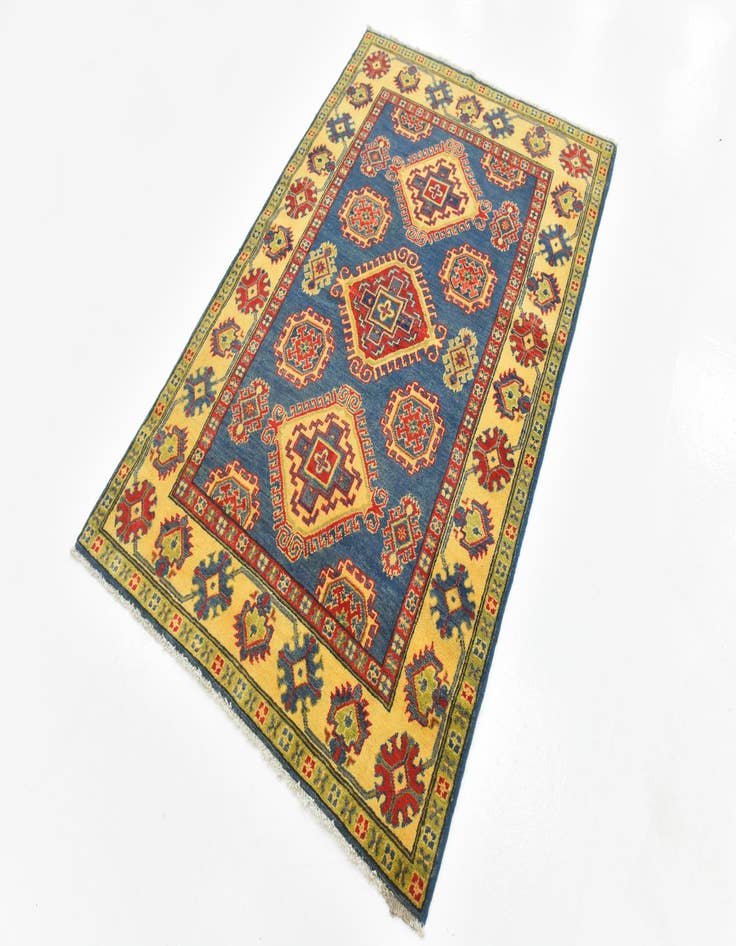 Detail image of  3' 10 x 6'  Hand Knotted Kazak Rug