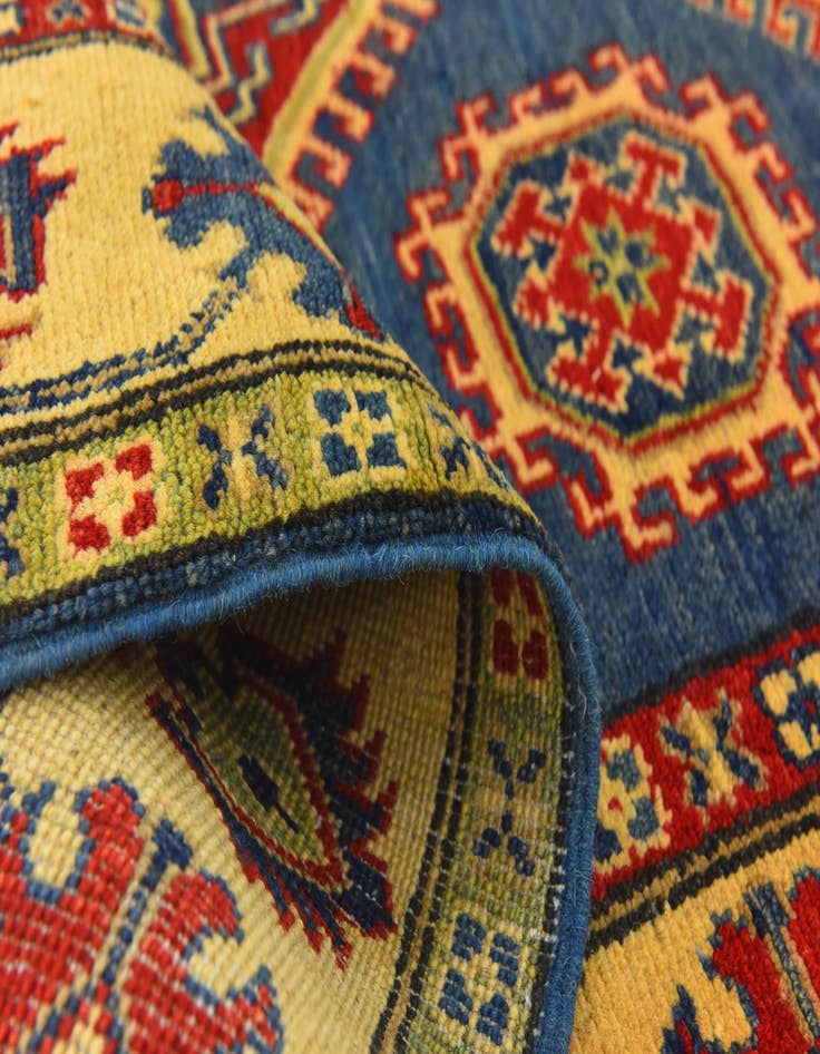 Detail image of  3' 10 x 6'  Hand Knotted Kazak Rug