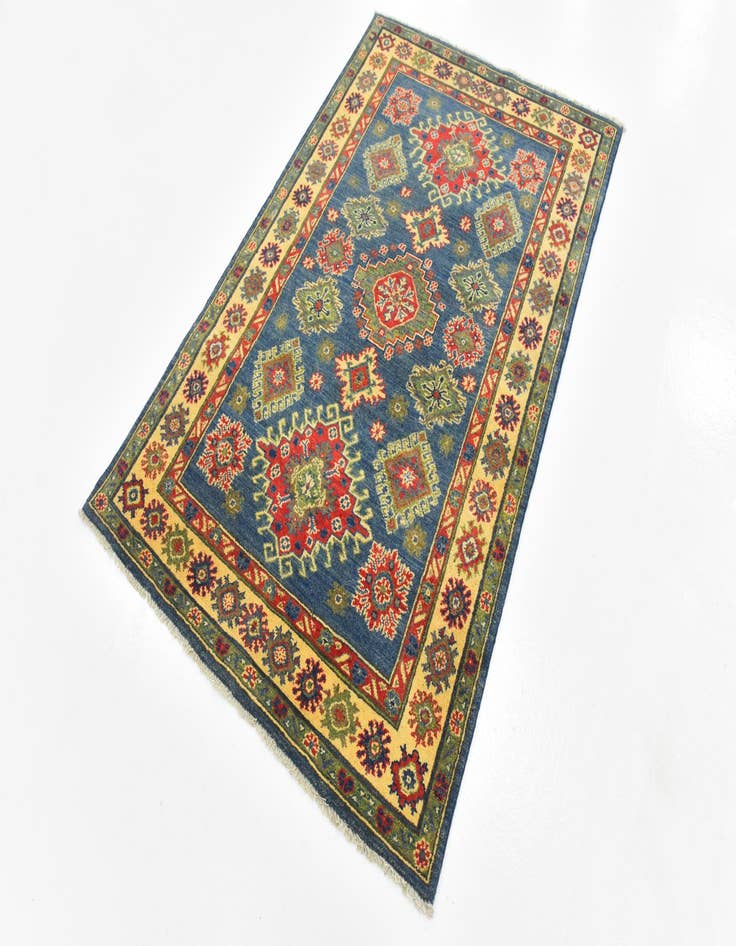 Detail image of  3' 10 x 6'  Hand Knotted Kazak Rug