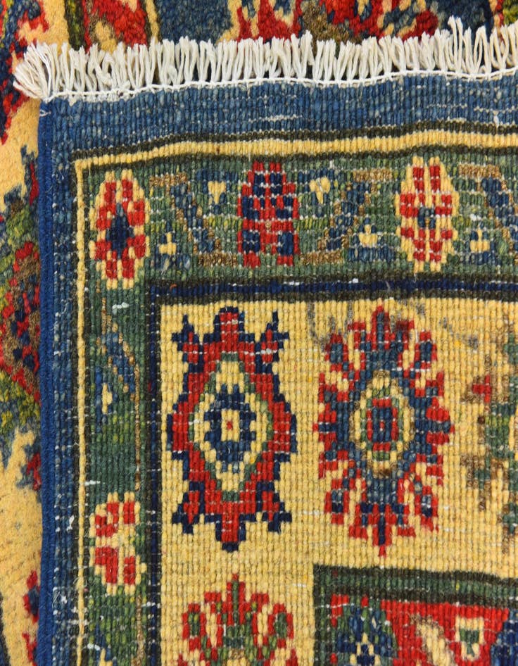 Detail image of  3' 10 x 6'  Hand Knotted Kazak Rug