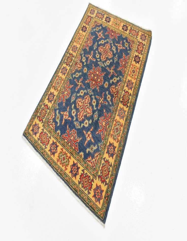 Detail image of  3' 4 x 5'  Hand Knotted Kazak Rug